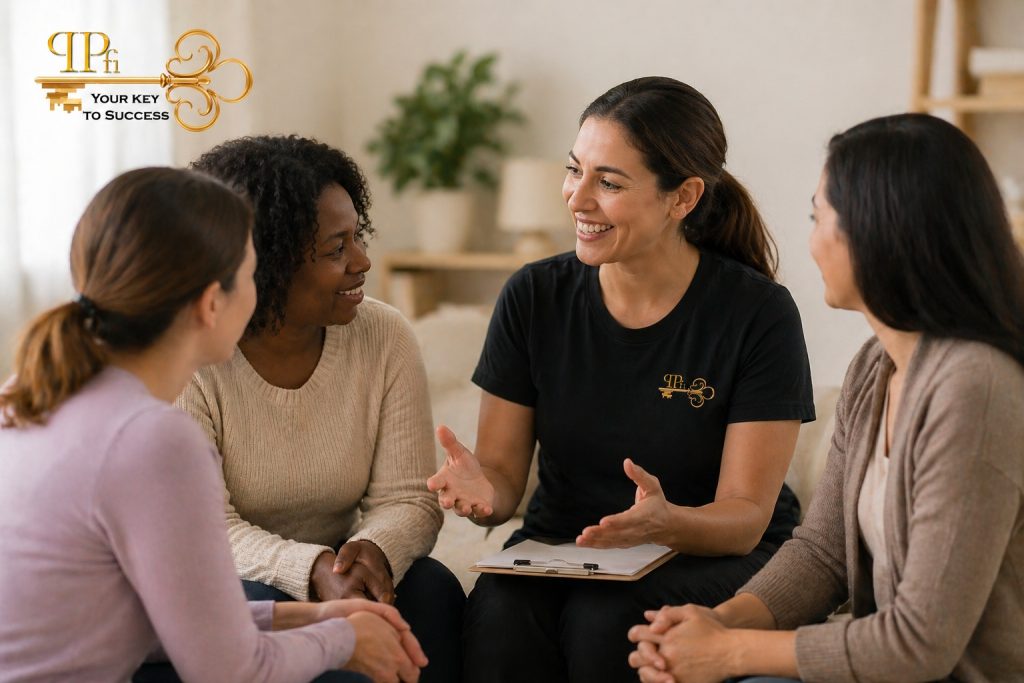 Support discussing with parents