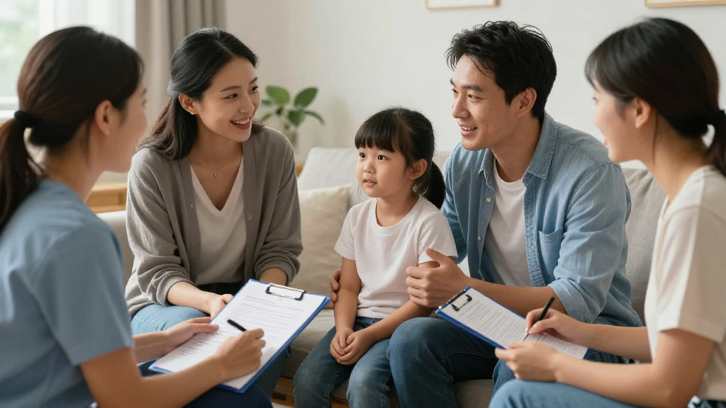 Support filling documents with parents